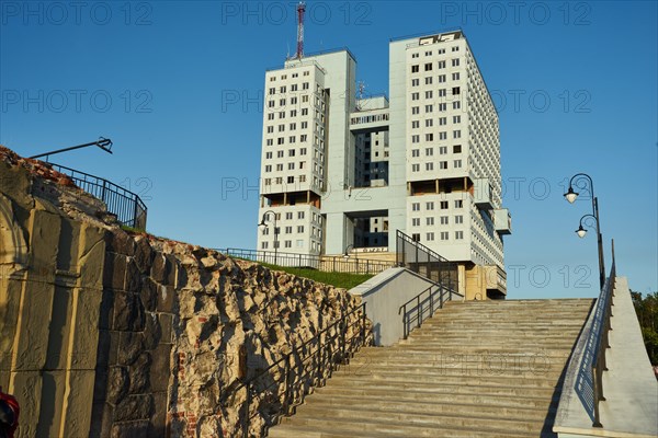 Remains of the walls of the Koenigsberg Castle