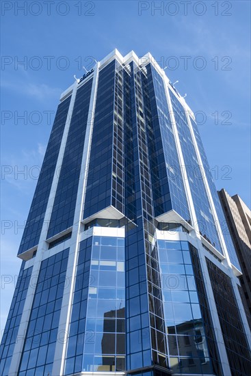 HSBC office tower with glass facade