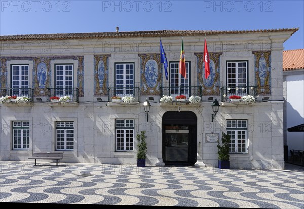 City hall with azulejo tiles