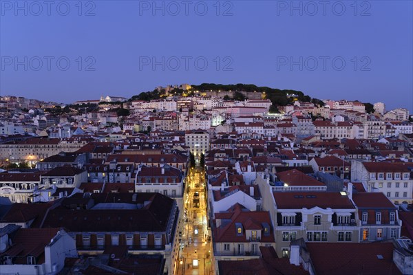 View from Elevador de Santa Justa