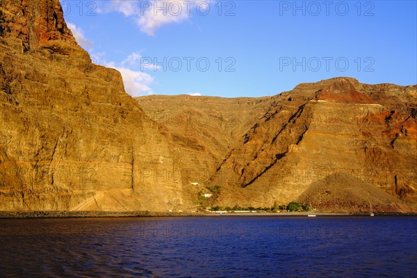 Playa de Argaga and Argaga Gorge near Vueltas