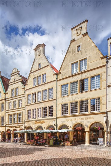 Gabled houses at Prinzipalmarkt