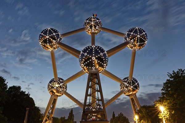 Illuminated Atomium