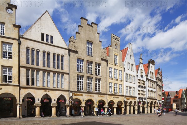 Gabled houses at Prinzipalmarkt