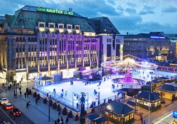 Ice rink at the Koenigsallee