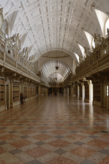 Library with historical books