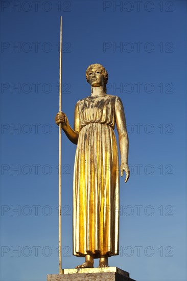 Bronze sculpture Pallas Athene