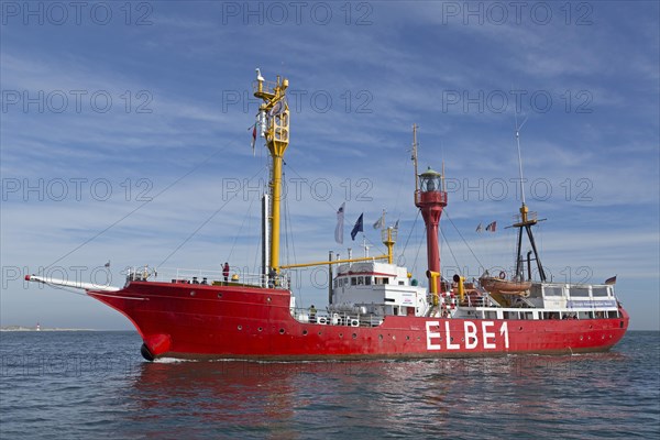 Lightship Elbe 1 off Helgoland