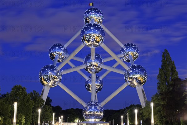 Illuminated Atomium