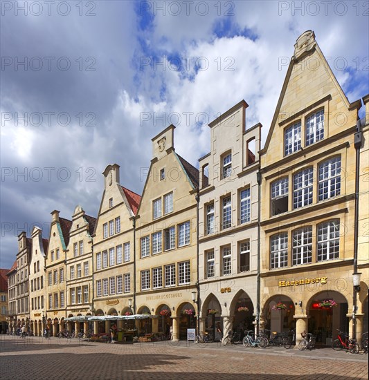 Gabled houses at Prinzipalmarkt