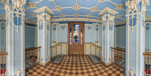 Entrance to residential building