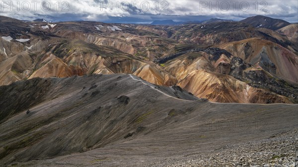 View from volcano Brennisteinsalda