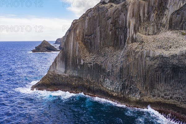 Basalt rock formation Los Organos