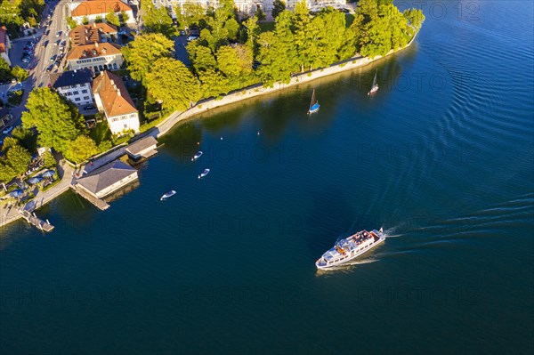 Excursion boat on Lake Tegernsee