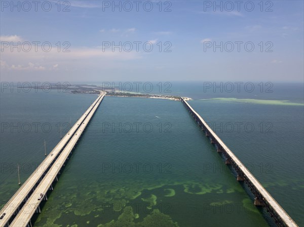 Overseas Highway and Old Bahia Honda Bridge