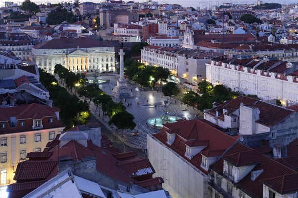 View from Elevador de Santa Justa