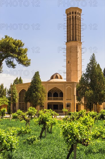 Biggest Wind tower in the world at Dolat Abad Garden