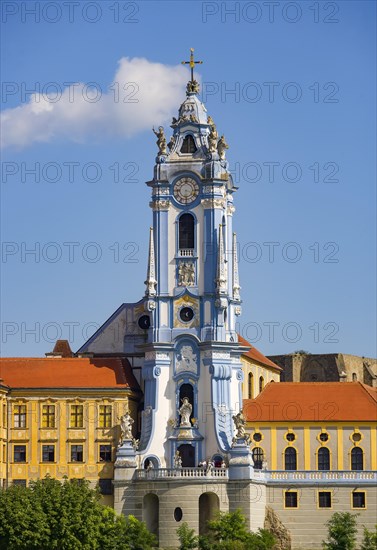 Baroque church of Duernstein Abbey