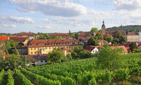 View from the garden of the Neue Residenz to Bamberg