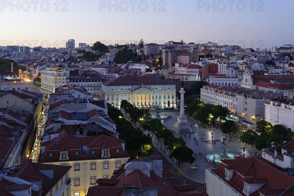 View from Elevador de Santa Justa