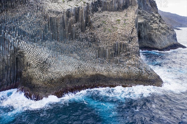 Basalt rock formation Los Organos