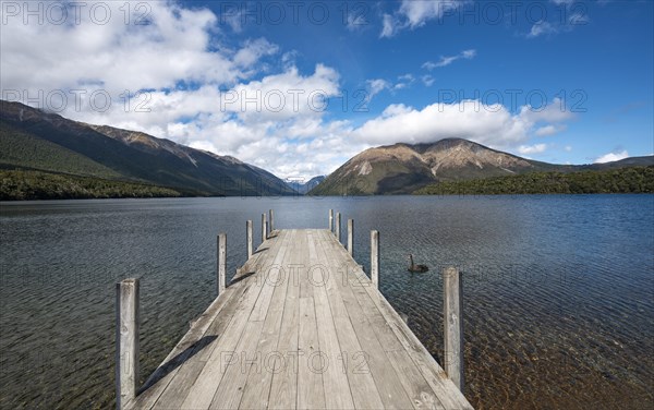 Jetty at Lake Rotoiti