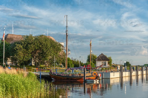 Bastion with Hotel Solthus am See on the Baaber Bek connecting canal