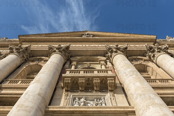 Facade of St Peter's Basilica