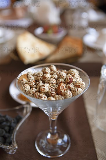 Sunflower seeds with honey