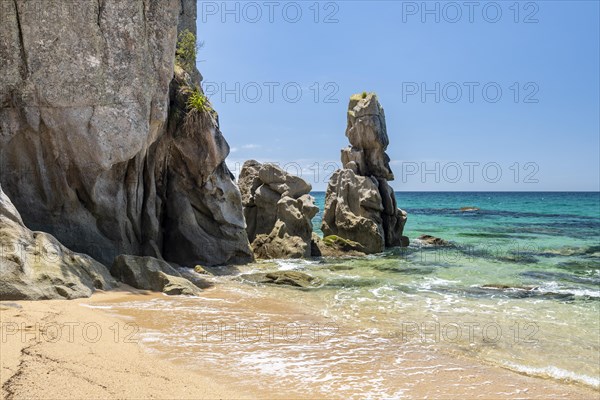 Rock in the sea