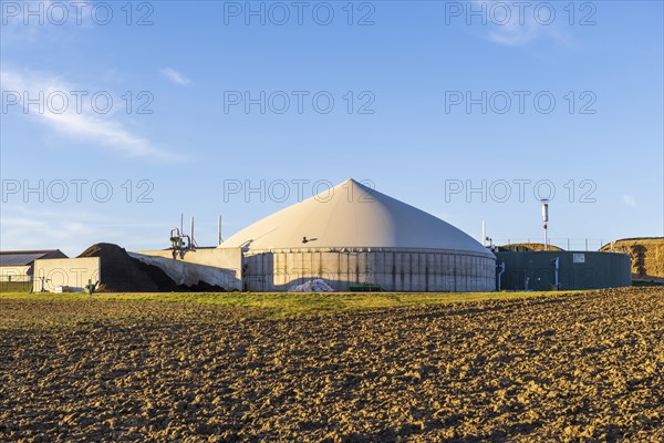 Biogas plant near Backnang