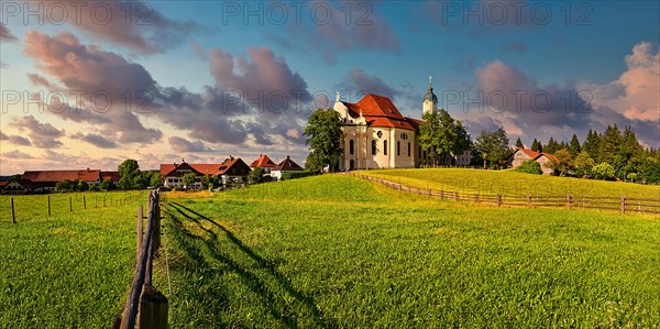 Pilgrimage church of the Scourged Saviour on the Wies