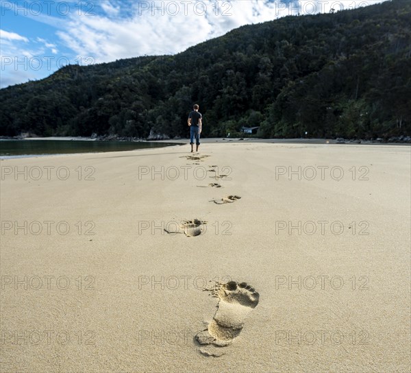 Footprints in the sand