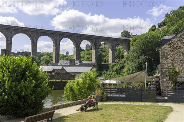 Viaduct over the river La Rance