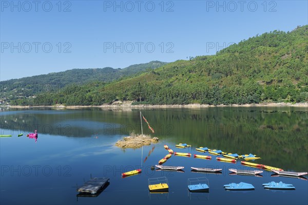 Nautical base on Homem river and Vilarinho das Furnas Reservoir