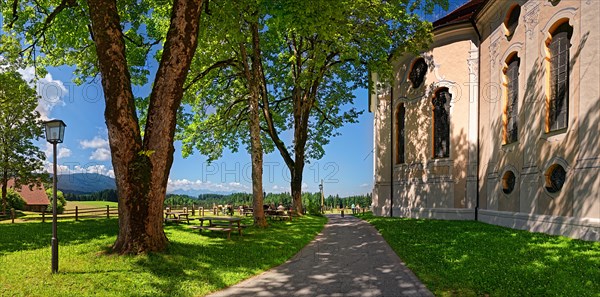 Pilgrimage church of the Scourged Saviour on the Wies