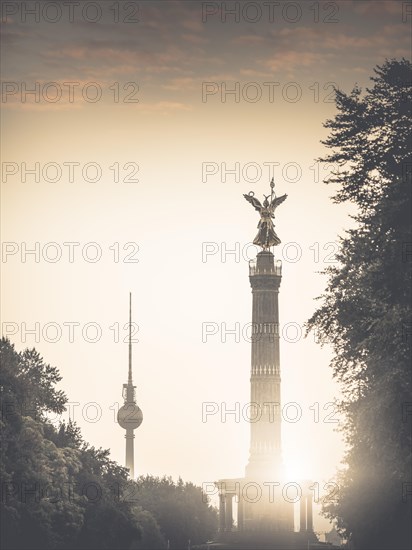 Berlin Television Tower and Victory Column
