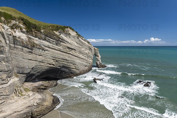 Cliff with arch