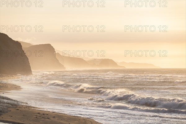 Evening mood on the coast of Kahurangi National Park