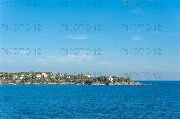 Headland with lighthouse