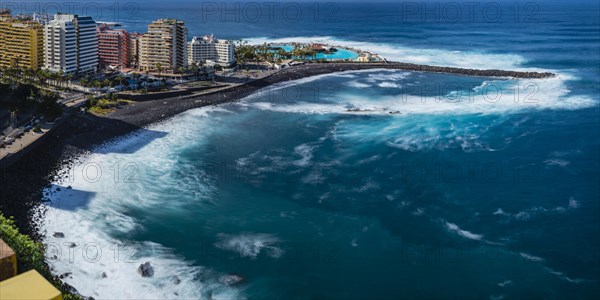 Panorama from Mirador de la Paz to Puerto de la Cruz