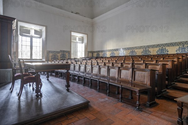 Empty auditorium in University of Coimbra