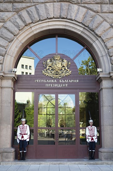 Guard post at the President's residence