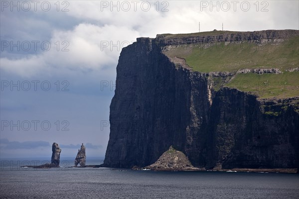 Landscape overlooking the northeast coast of Eysturoy