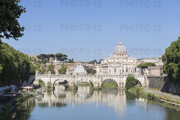 St Peter's Basilica and Ponte Sant Angelo