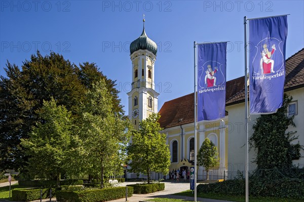 Baroque pilgrimage church Maria Vesperbild