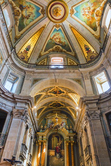 18th century Sao Marcos Church ceiling