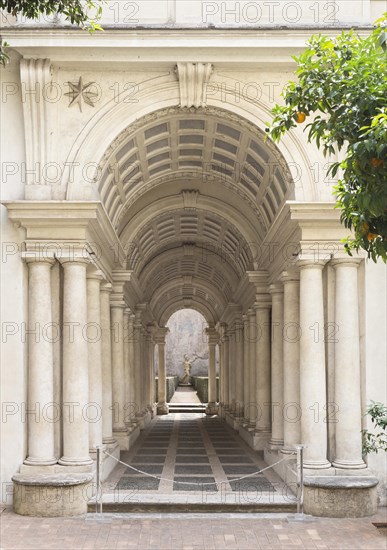 Borromini colonnade