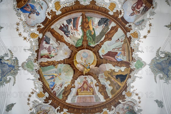 Ceiling frescos