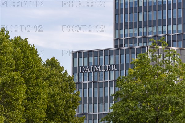 Lettering on facade